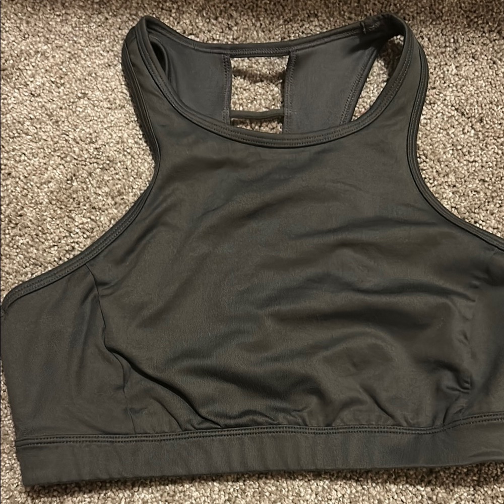 Dark Gray Sports Bra